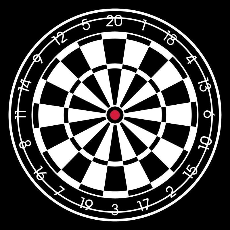 Jeu de fléchettes Darts flèche