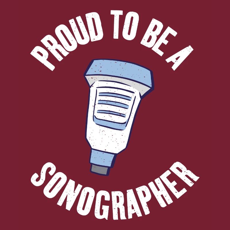 Stolz ein sonographer zu sein