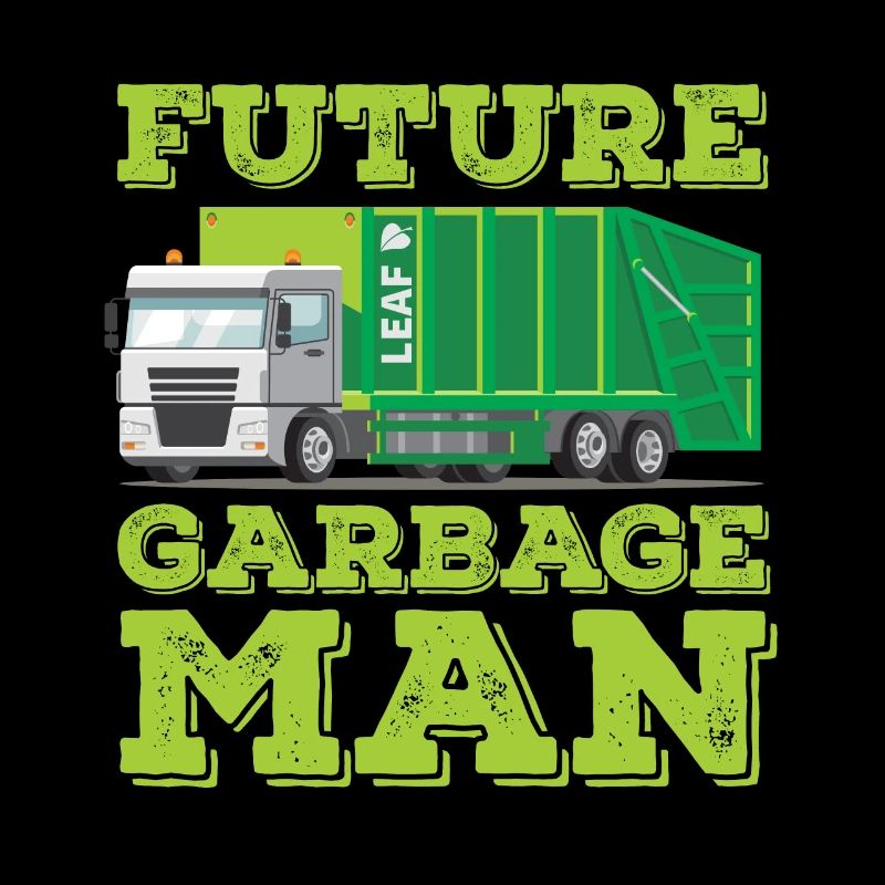 futur éboueur Conception pour un camion à ordures