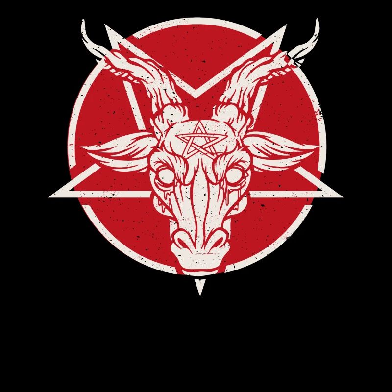 Baphomet Chèvre Satanique Satan Diable Occulte