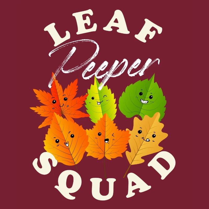 Leaf Peeper Squad Automne Saison Automne Feuilles Peeper