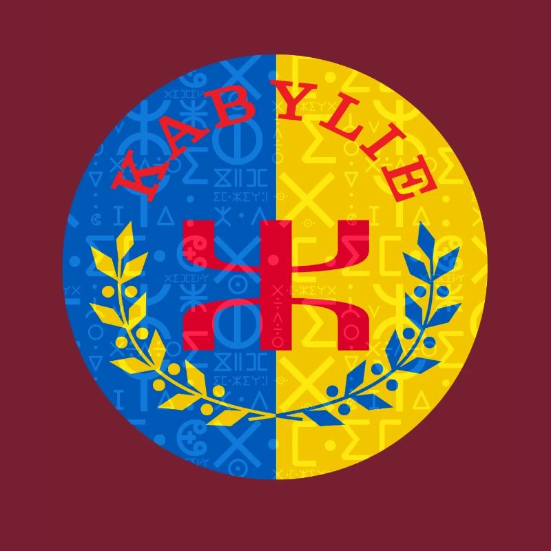 Kabylie flag - Tifinagh script