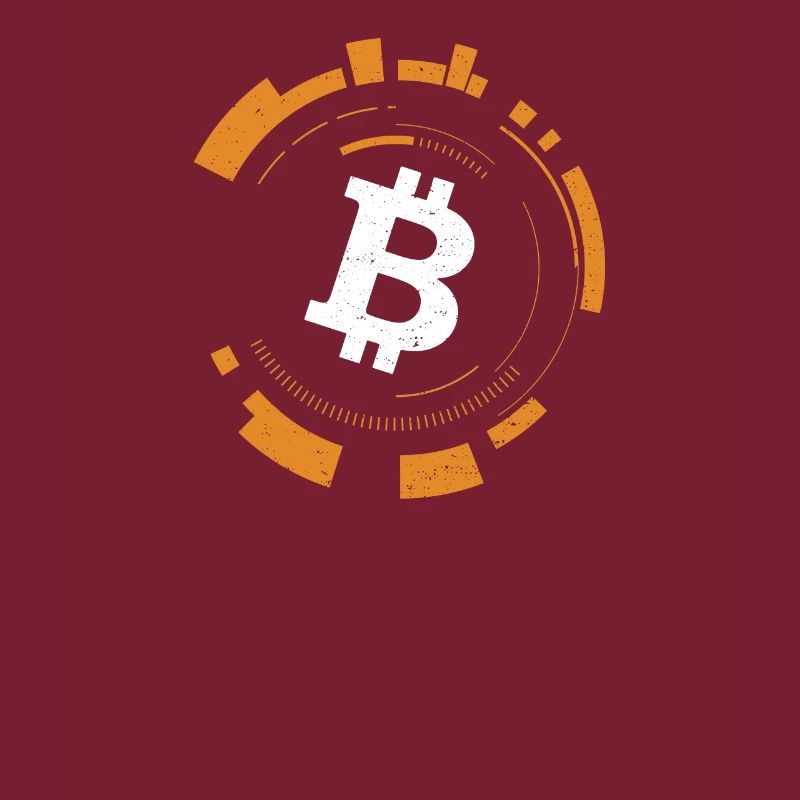 Bitcoin Tech Logo - Bitcoin Crypto Trader BTC Geschenk