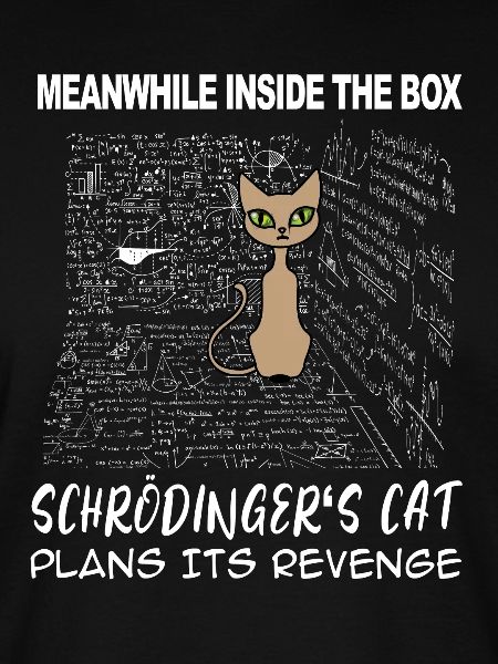 I mellemtiden i kassen Schrödingers kat