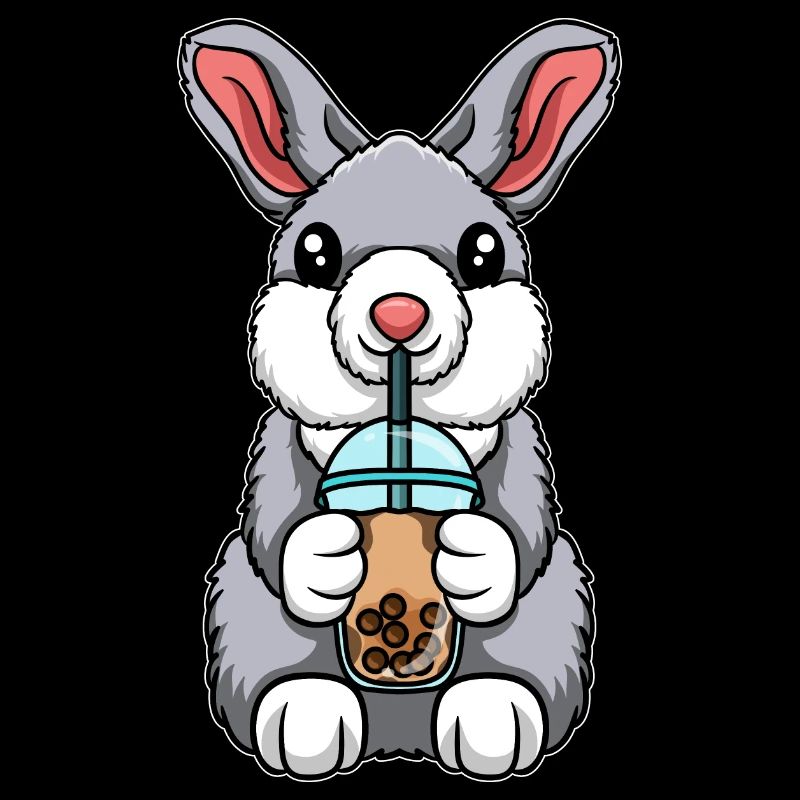 Kawaii Bubble Tea Hase