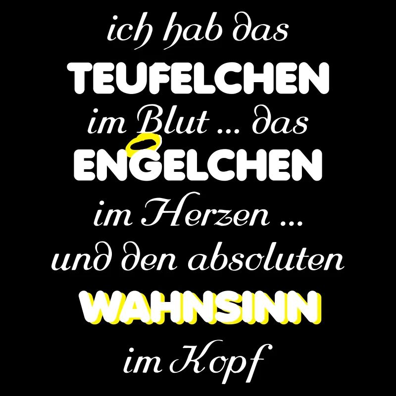 Engelchen Teufelchen Wahnsinn