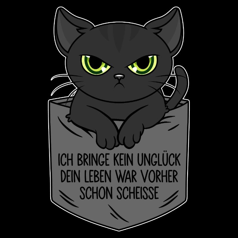 I don't bring any misfortune - life was already shit