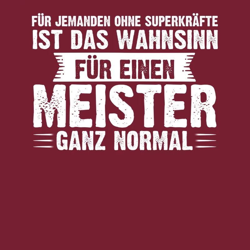 Meister Handwerker Bauarbeiter Geschenk