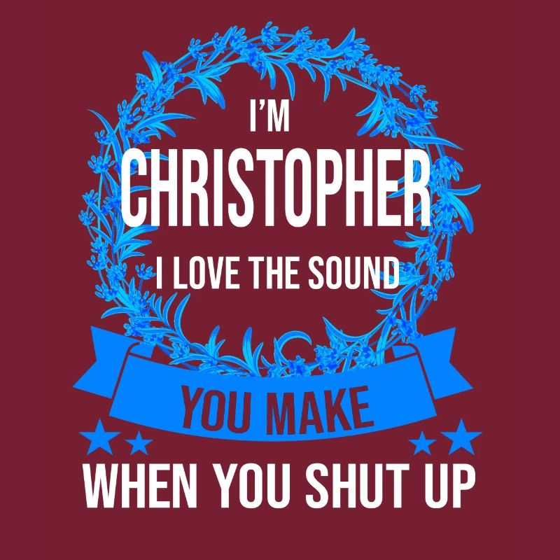 Vorname Christopher Name Christopher Geschenk