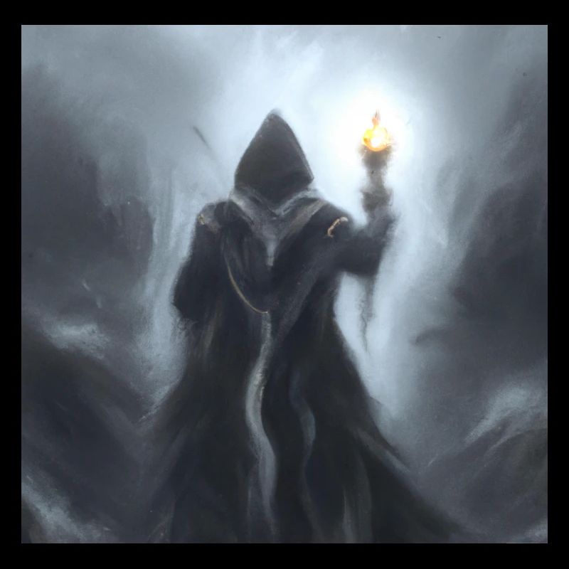 Eine dunkle mystische Gestalt 7