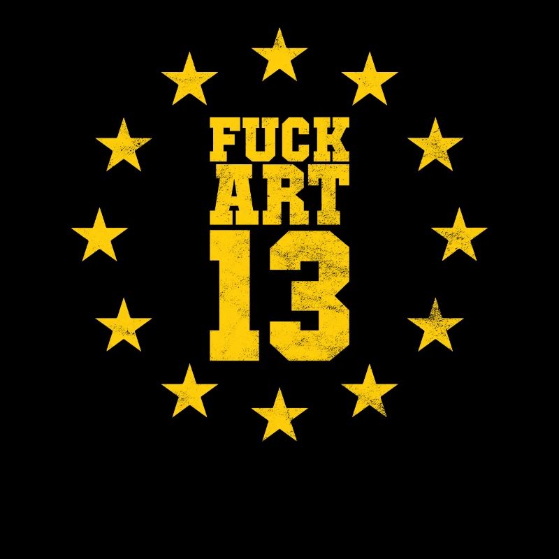Article 13 T-Shirt Against Article 13 Protest