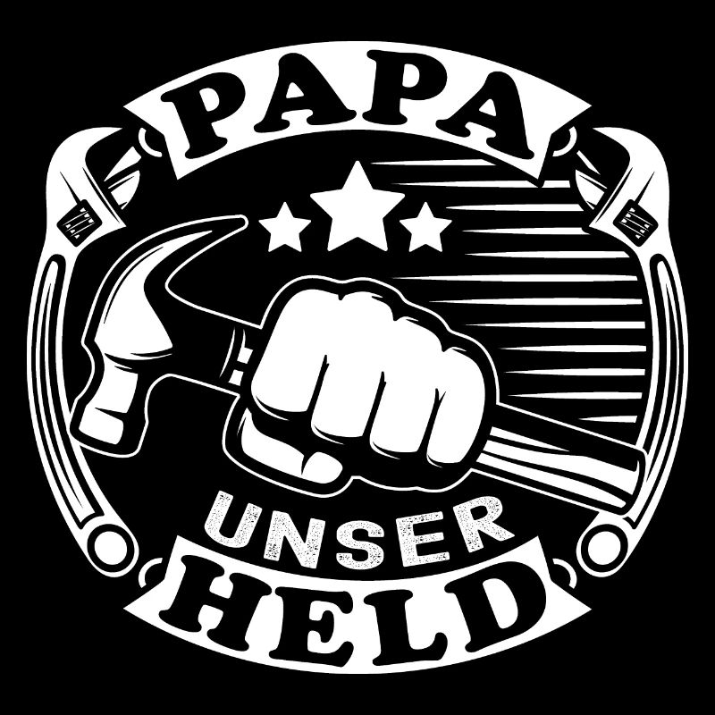 Papa Handwerker Held