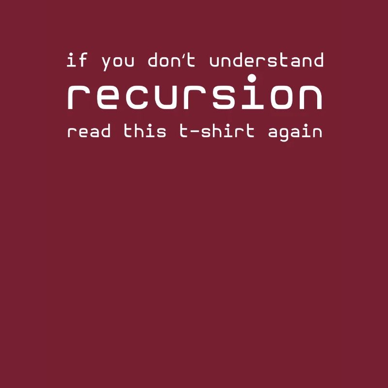 recursion entwickler programmierer html c php phyt