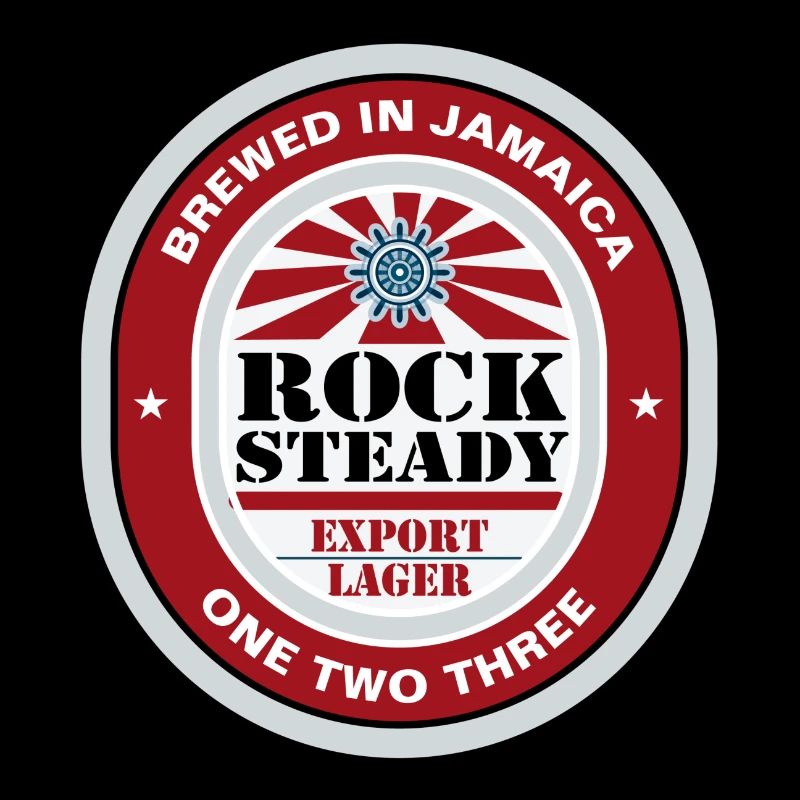 Rocksteady Beer Lable