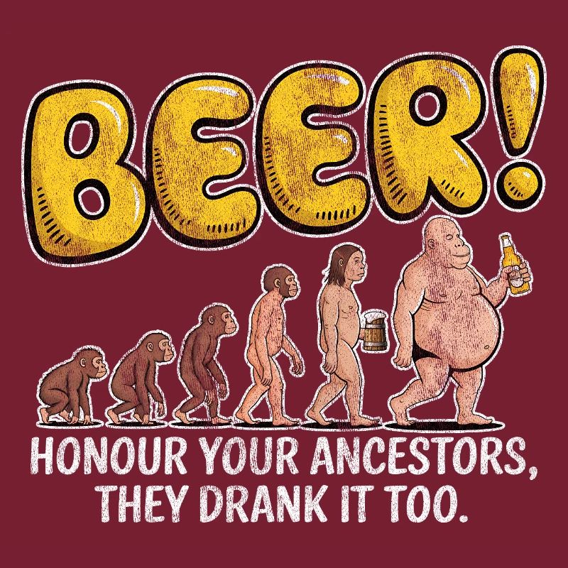 Evolution Beer Lustiges Witziges Bier
