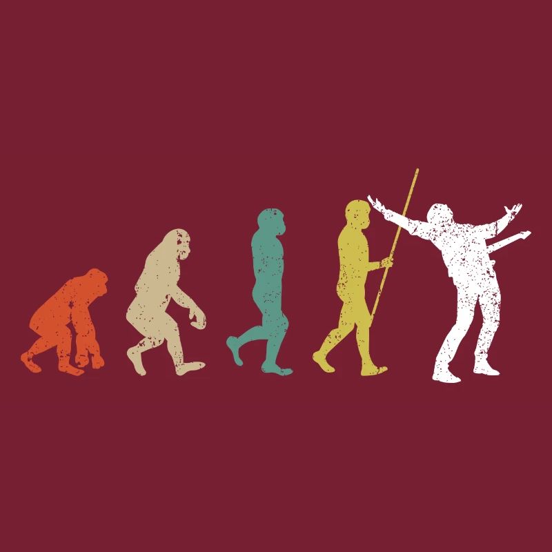 Vintage evolution guitar player