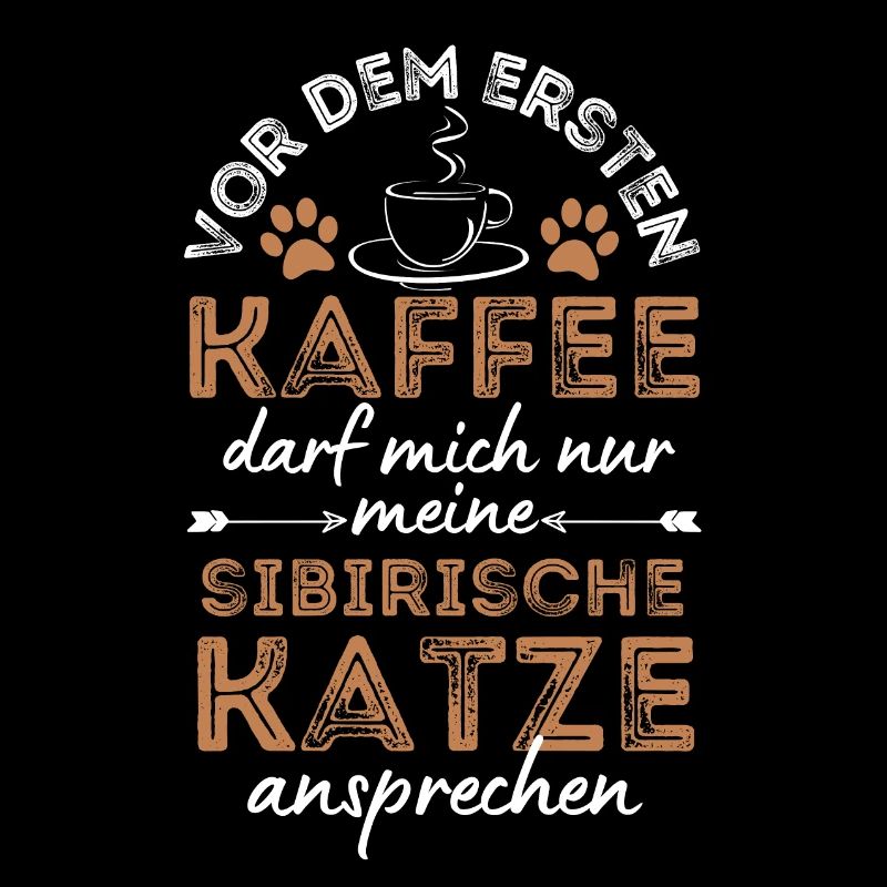 Sibirische Katze Kaffee Cafe