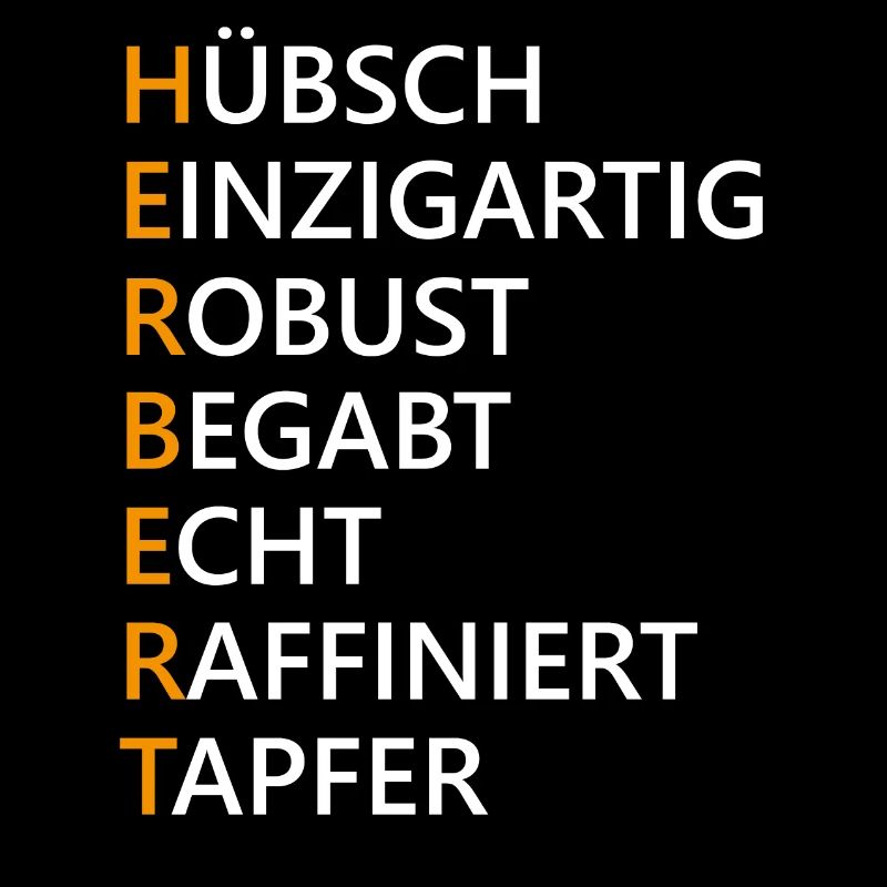 Herbert Name Geschenk