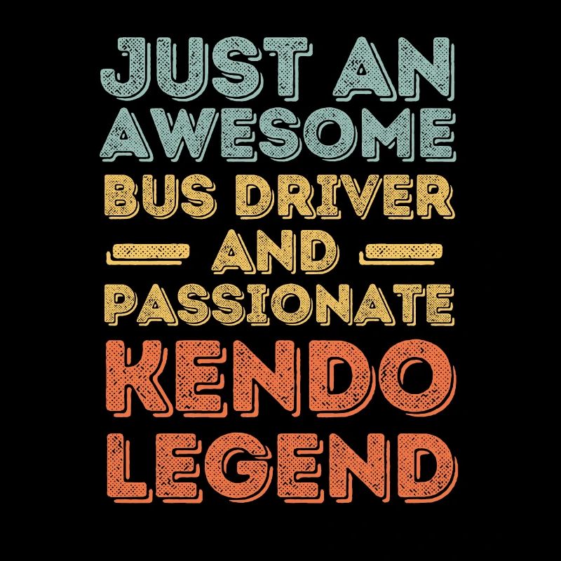 Busfahrer Kendo retro