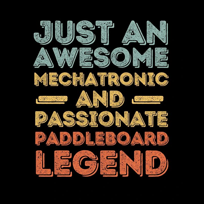 Mécatronique Paddleboard rétro