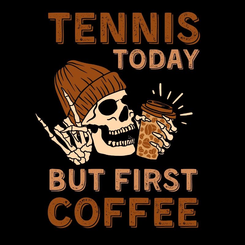 Coffee Tennis skeleton