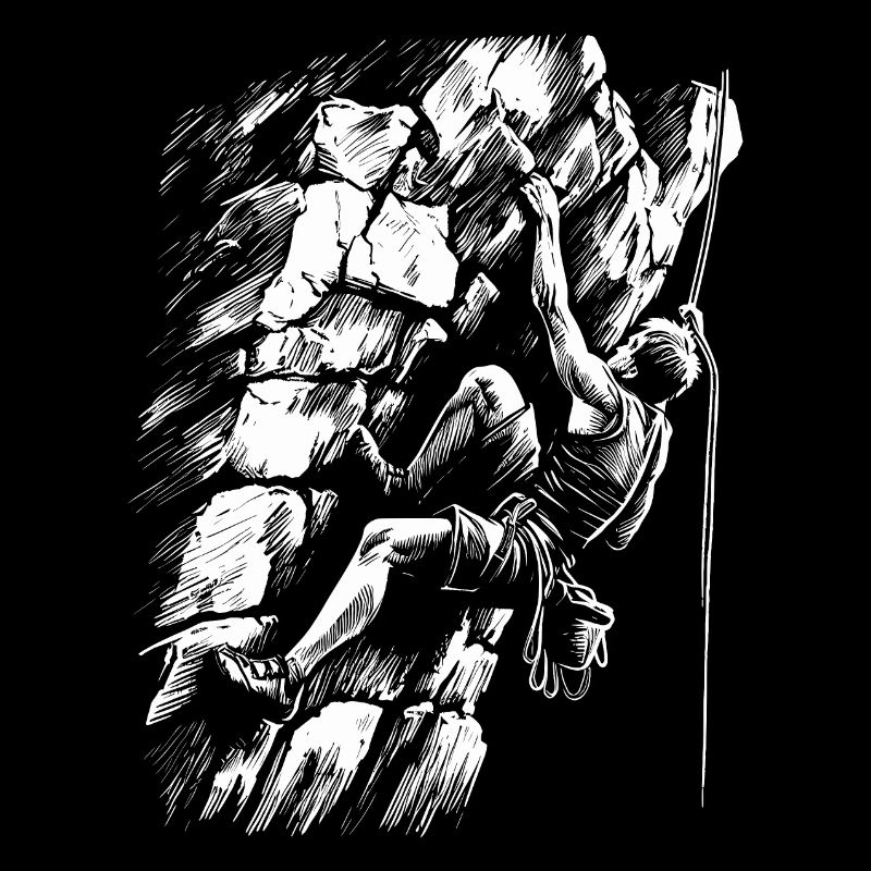 Free Climbing Free Climber Climbing