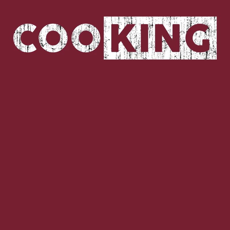 Cooking chef king cool saying chef gift