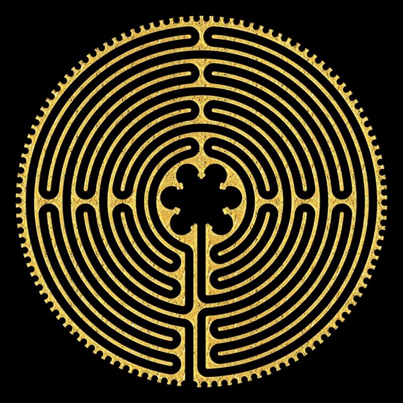 Chartres Labyrinth Long Way 3