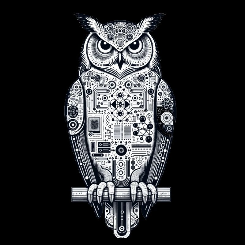 Uhu | Eule | Technischer UHU | Nachteule KI Eule