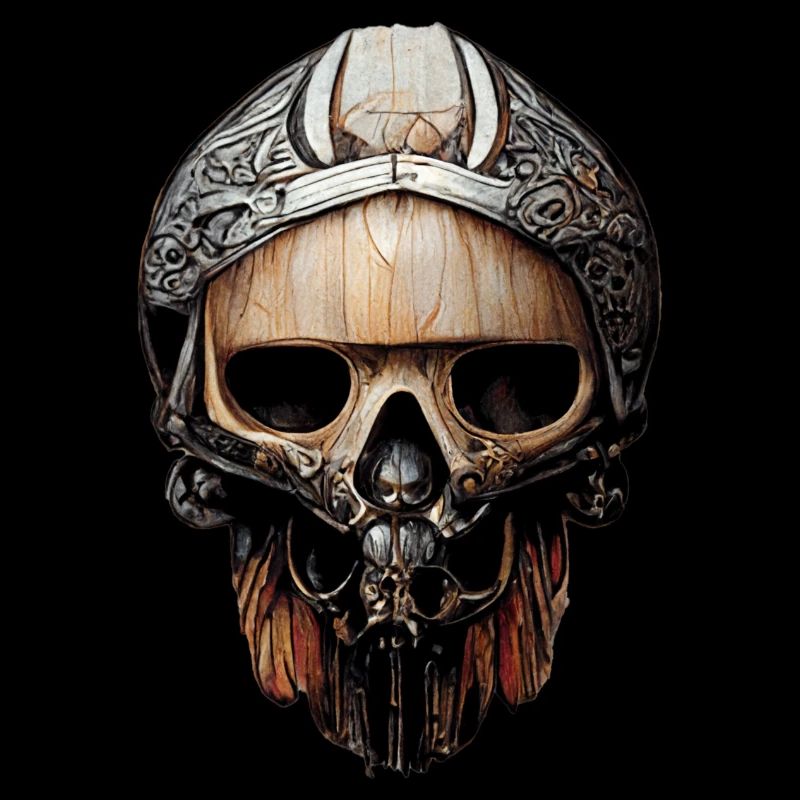 Viking Warrior Skull
