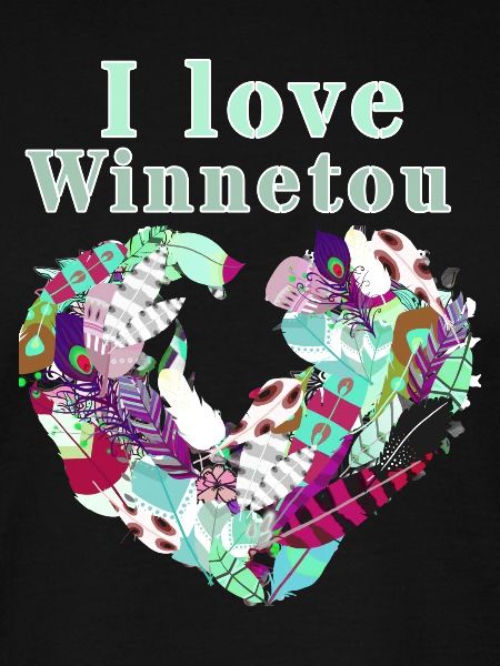 Save Winnetou,Winnetou,Federn,Illustration