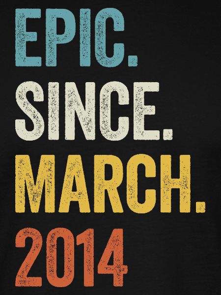 9 Years Epic Since March 2014 9th Birthday