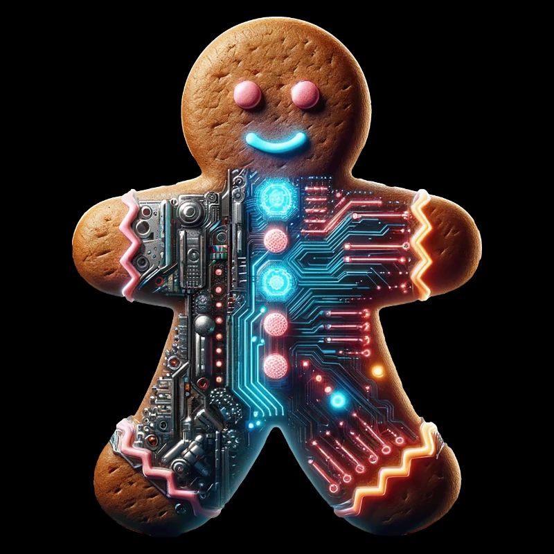 Cyberpunk Lebkuchenmännchen