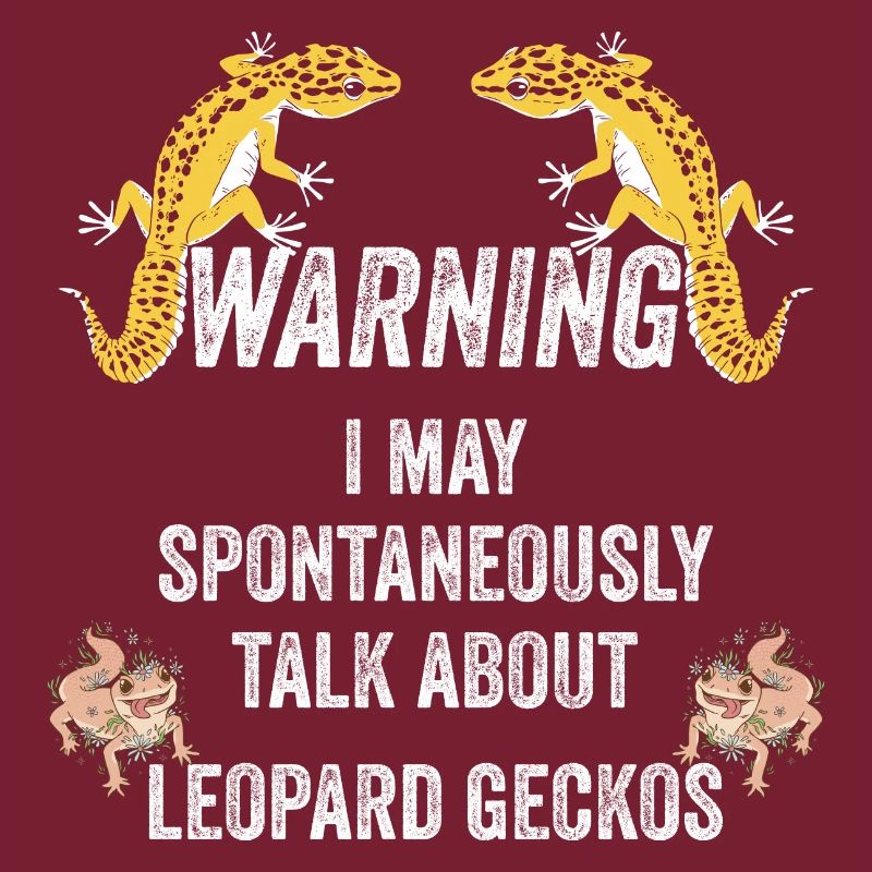 Warnung kann spontan über Leopardgecko sprechen