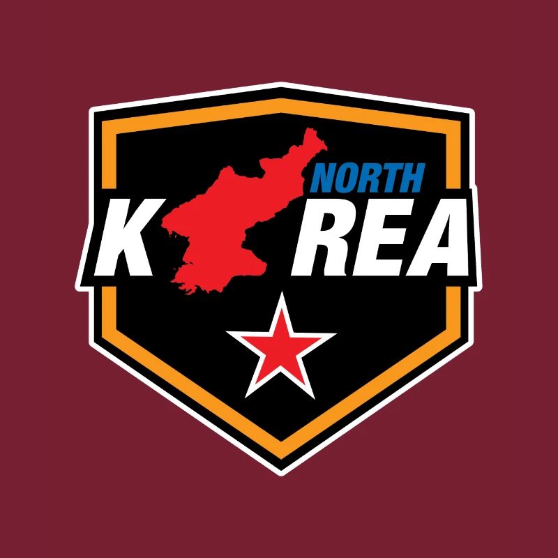 Corée du Nord Corée du Sud Drapeau Corée Asie
