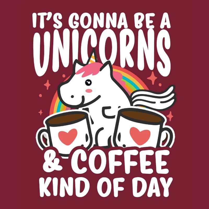 Einhörner und Kaffee - Einhorn