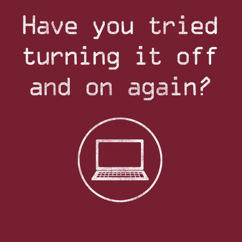 Turn it off Geschenk Computerfreak