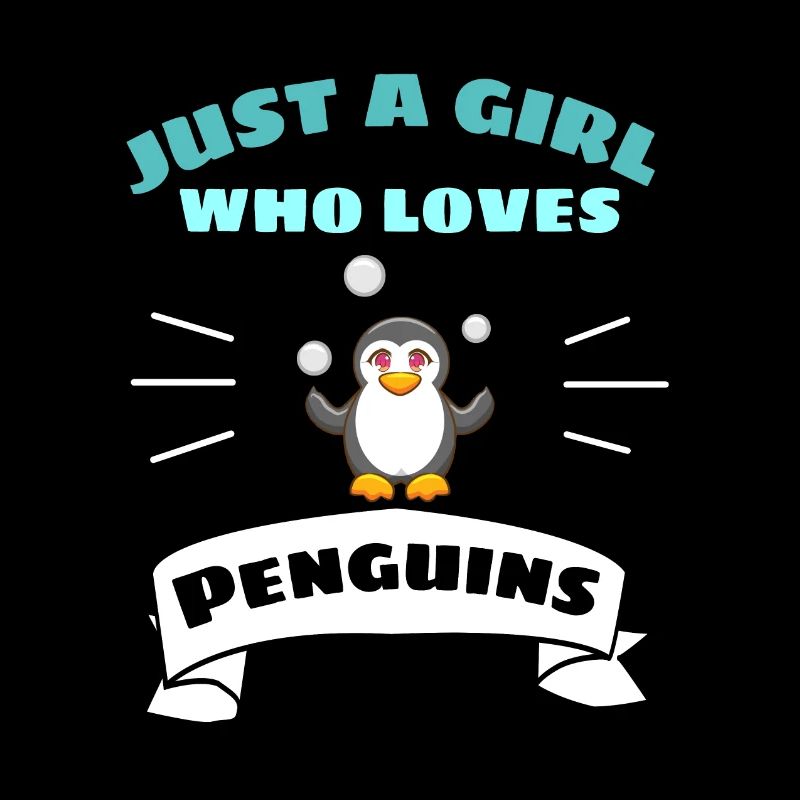 Tierliebhaber Vogel Tier Mädchen Geschenk Pinguin