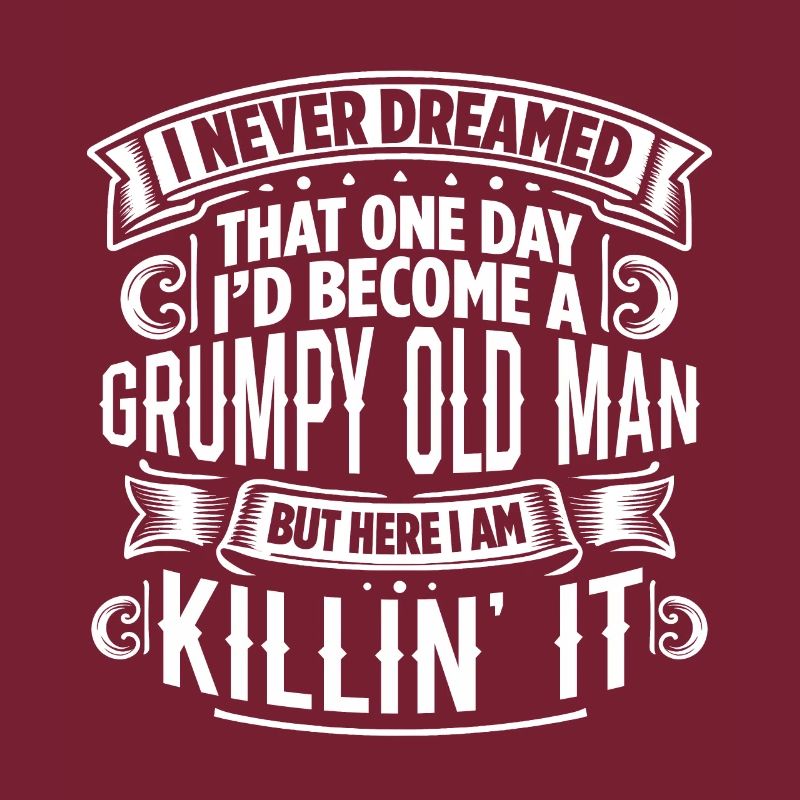 Opa Großvater Geschenkidee Become A Grumpy Old Man