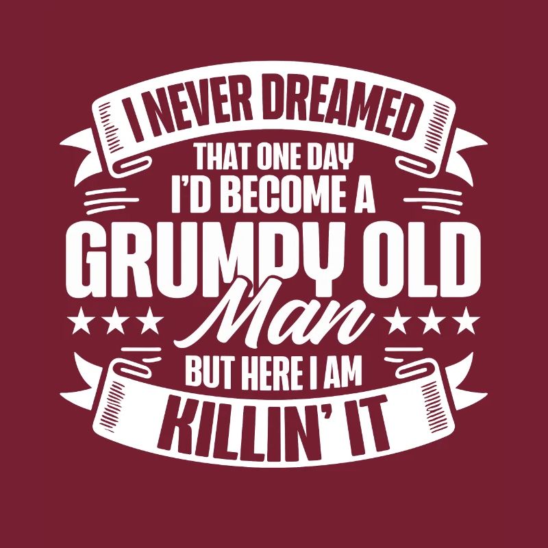 Opa Großvater Geschenkidee Become A Grumpy Old Man