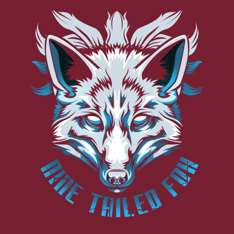 Neuf renards à queue