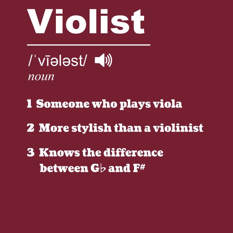 Funny Violist Definition