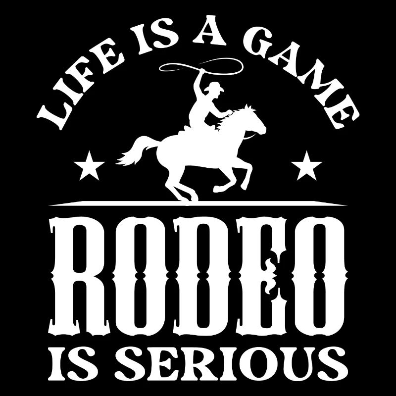 Das Leben ist ein Spiel Rodeo ist ernst