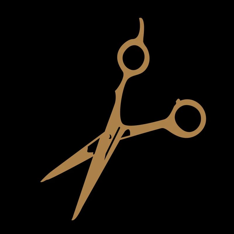 Frisör-Schere / barber scissors (1c)