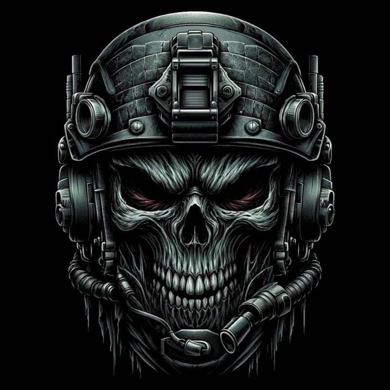 Commando's Skull