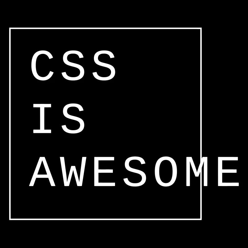 css is awesome webdesign
