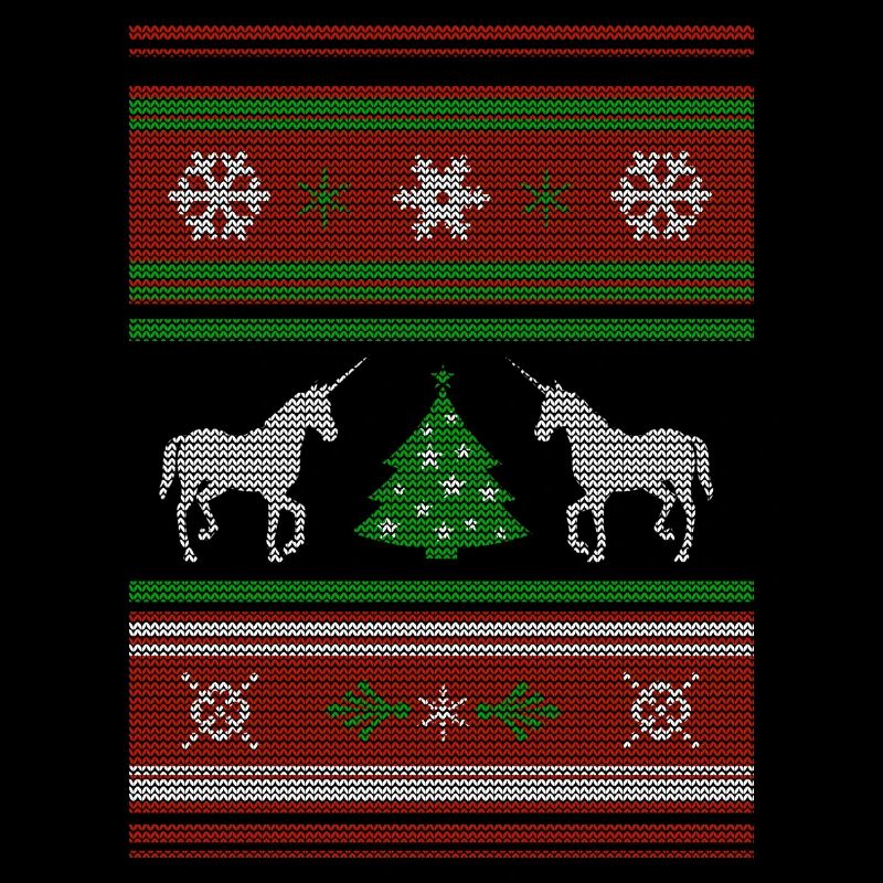 Weihnachten CHRISTMAS SWEATER Einhorn