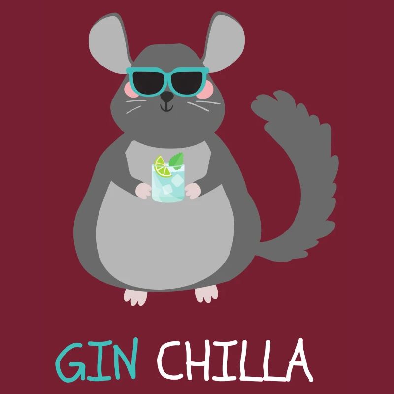 Gin Chilla Gin Spruch Geschenkidee Gin Tee Tonic