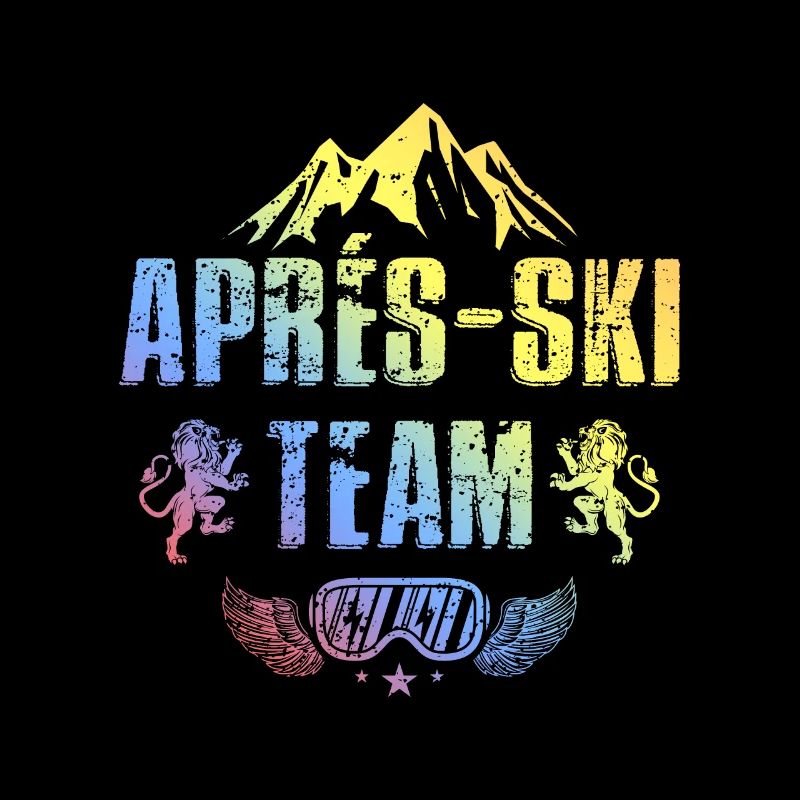 Après-ski Equipe Ski Coloré