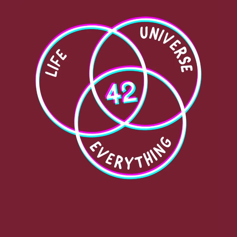 42 réponses Question Life Universe Everything Nerd